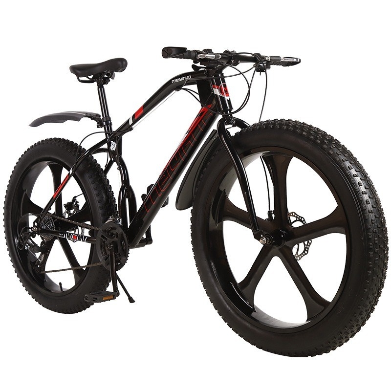 2024 Mountain Bike Big Tire Electric Bicycle with 11 ah Battery Capacity and Rear Wheel Disc Brake