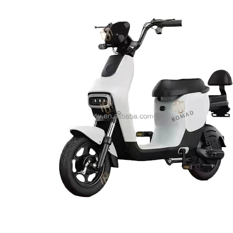 Speed 2024 Electric Bicycle White Aluminum Alloy Frame with Display and Max Speed 30-50Km/h